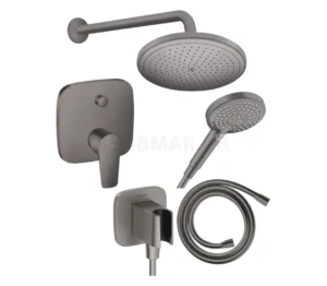 Hansgrohe Talis podžbukni tuš set - brušeni crni krom