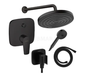 Hansgrohe Talis podžbukni tuš set - crna mat