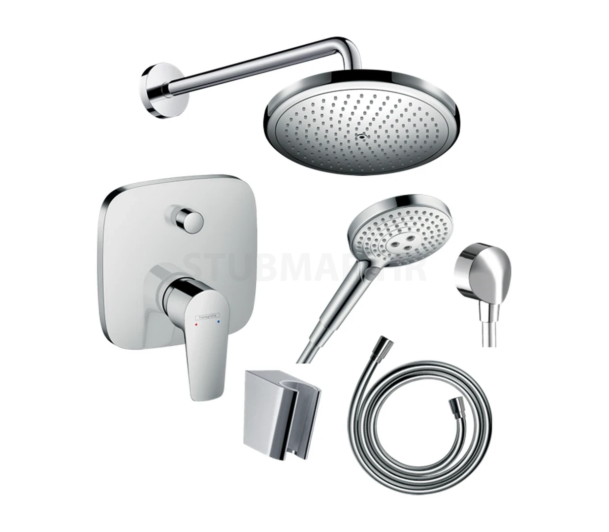 Hansgrohe Talis podžbukni tuš set - krom