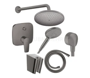 Hansgrohe Talis podžbukni tuš set - brušeni crni krom