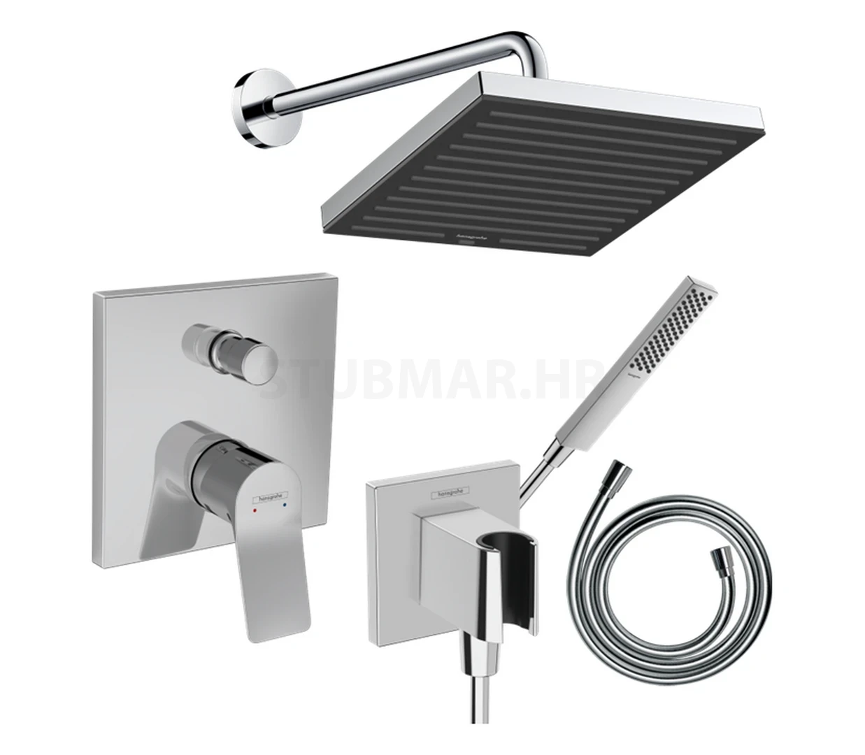 Hansgrohe Vivenis podžbukni tuš set - krom