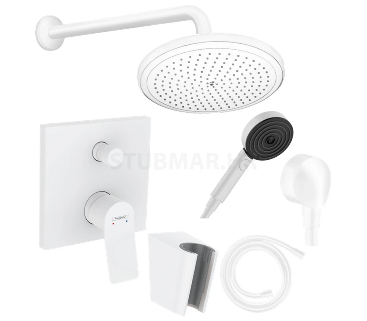 Hansgrohe Vivenis podžbukni tuš set - Bijela mat