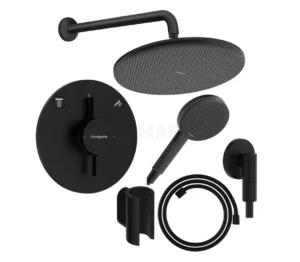 Hansgrohe DuoTurn S podžbukni tuš set - crna mat