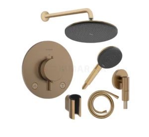 Hansgrohe Ecostat Comfort S podžbukni tuš set - brušena bronca