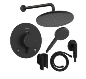 Hansgrohe Ecostat Comfort S podžbukni tuš set - crna mat