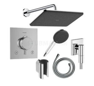 Hansgrohe Ecostat Comfort E podžbukni tuš set - krom