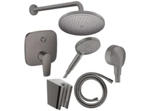 Podžbukni tuš set gun metal